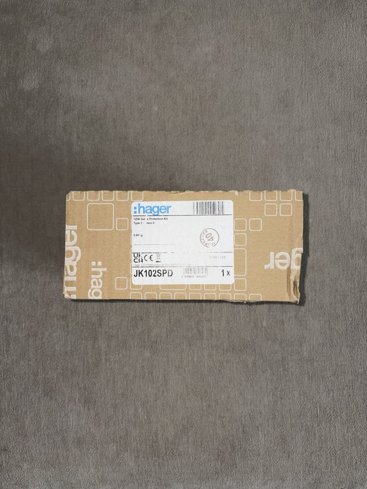 Hager JK102SPD 125A Surge Protection Kit - VAT included