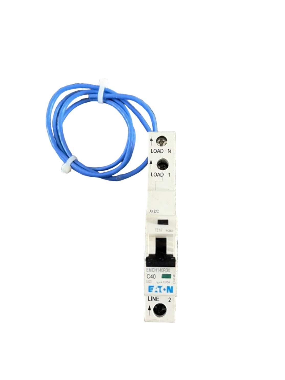 EATON 40 AMP TYPE C 6 kA 30 mA RCBO RCD MCB EMCH140R30