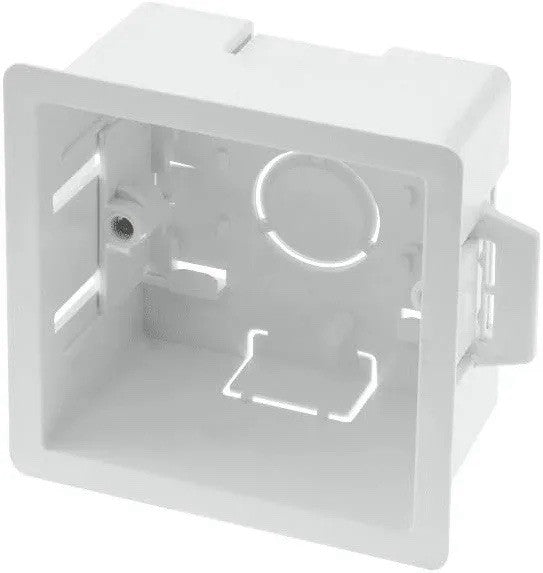 50x 1 Gang 47mm Dry Lining Boxes Plasterboard Back Boxes Click WA106P - VAT INC