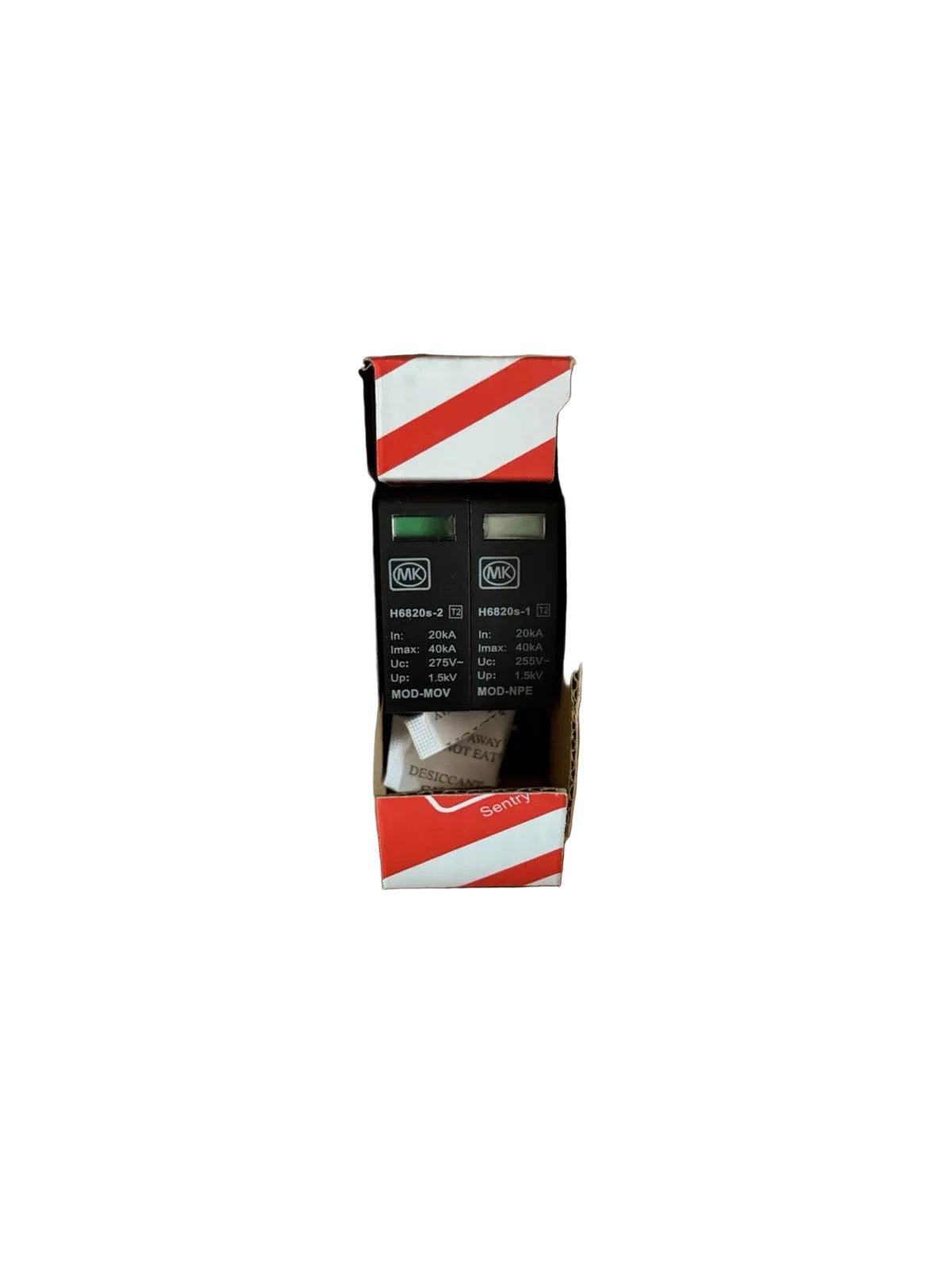 MK Sentry H6820S 40kA 2 Module Single Pole and Neutral Type 2 - VAT included