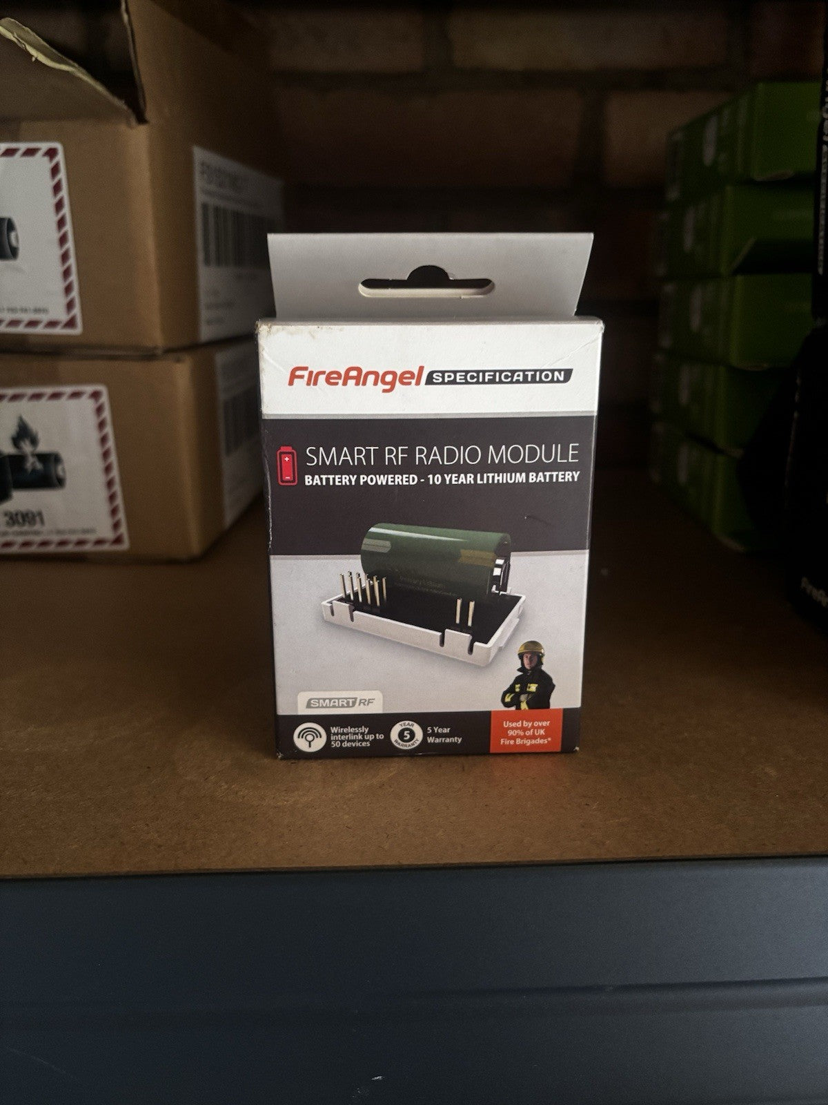 FireAngel FS1521W2-T Smart RF Radio Module Green Expiring 2033 VAT Included