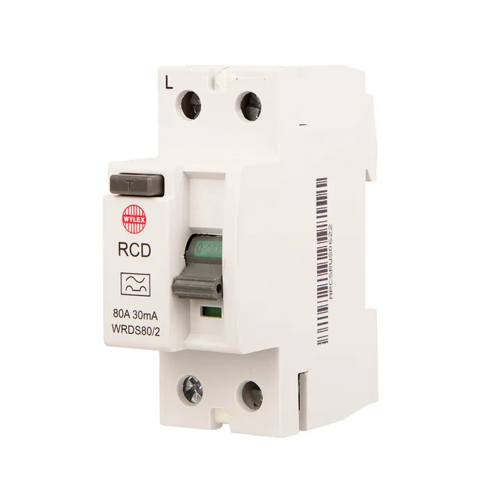 2x Wylex WRS80/2 RCD 80A 30mA Double Pole RCCB Main Switch Used Tested