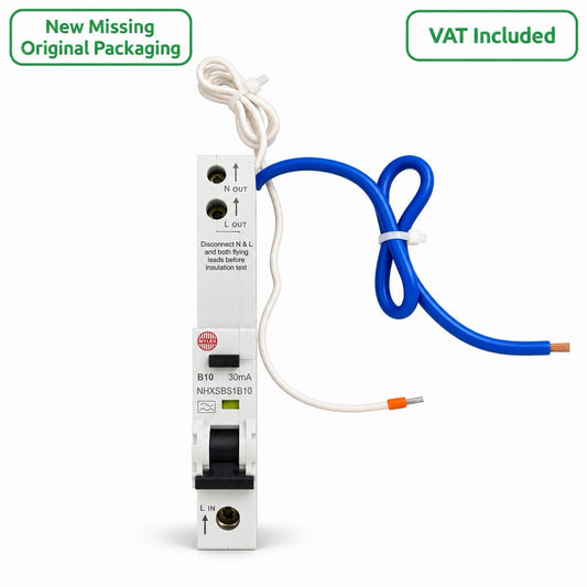 Wylex NHXSBS1B10 B10 10A 30mA Type B RCBO New Other VAT Included