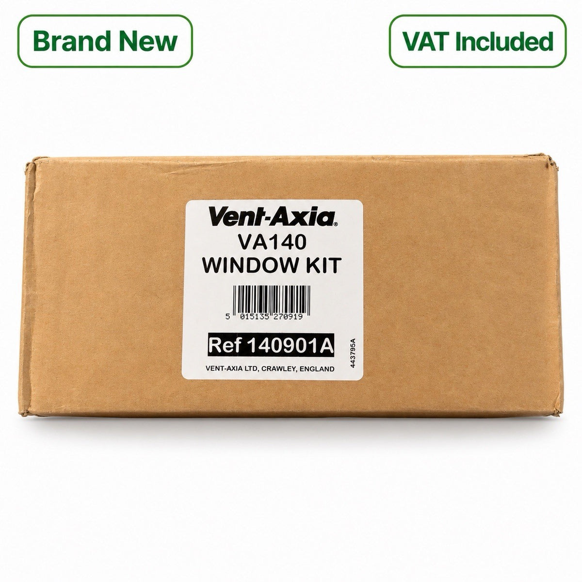 Vent-Axia VA140 Window Mounting Kit 140901A New Boxed