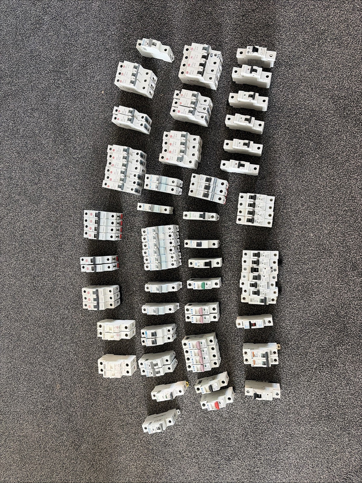75x MCB Job Lot MEM , Wylex , Hager , Eaton , Schneider , BG , MK , Volex