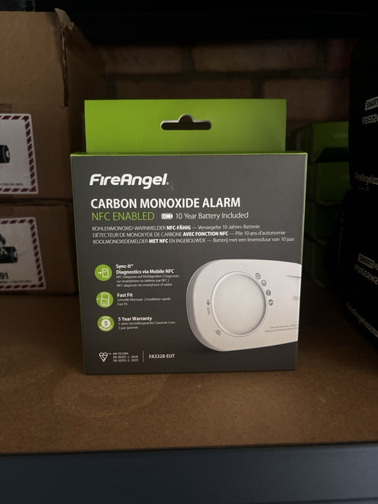 FireAngel Battery Powered Carbon Monoxide Alarm  FA3328-EUT Expiring 2034