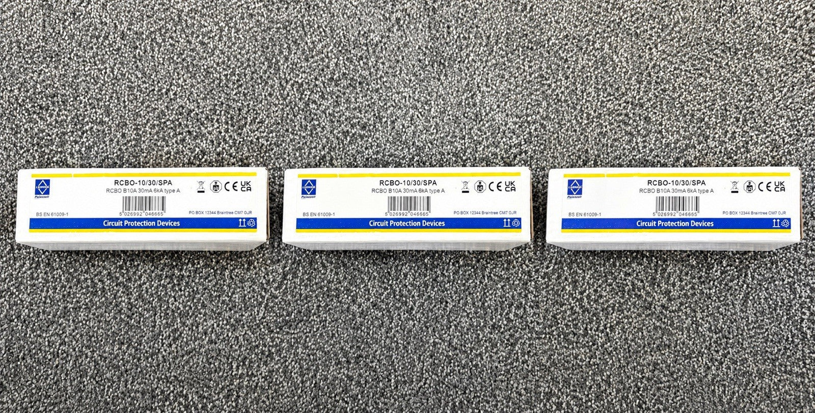 Lewden RCBO-10/30/SPA B10 10A 30mA Type A RCBO 6kA Brand New