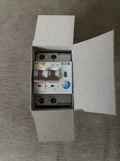 Eaton 187231 AFDD RCBO 32A B Curve 30mA Type A 2 Pole Brand New Boxed