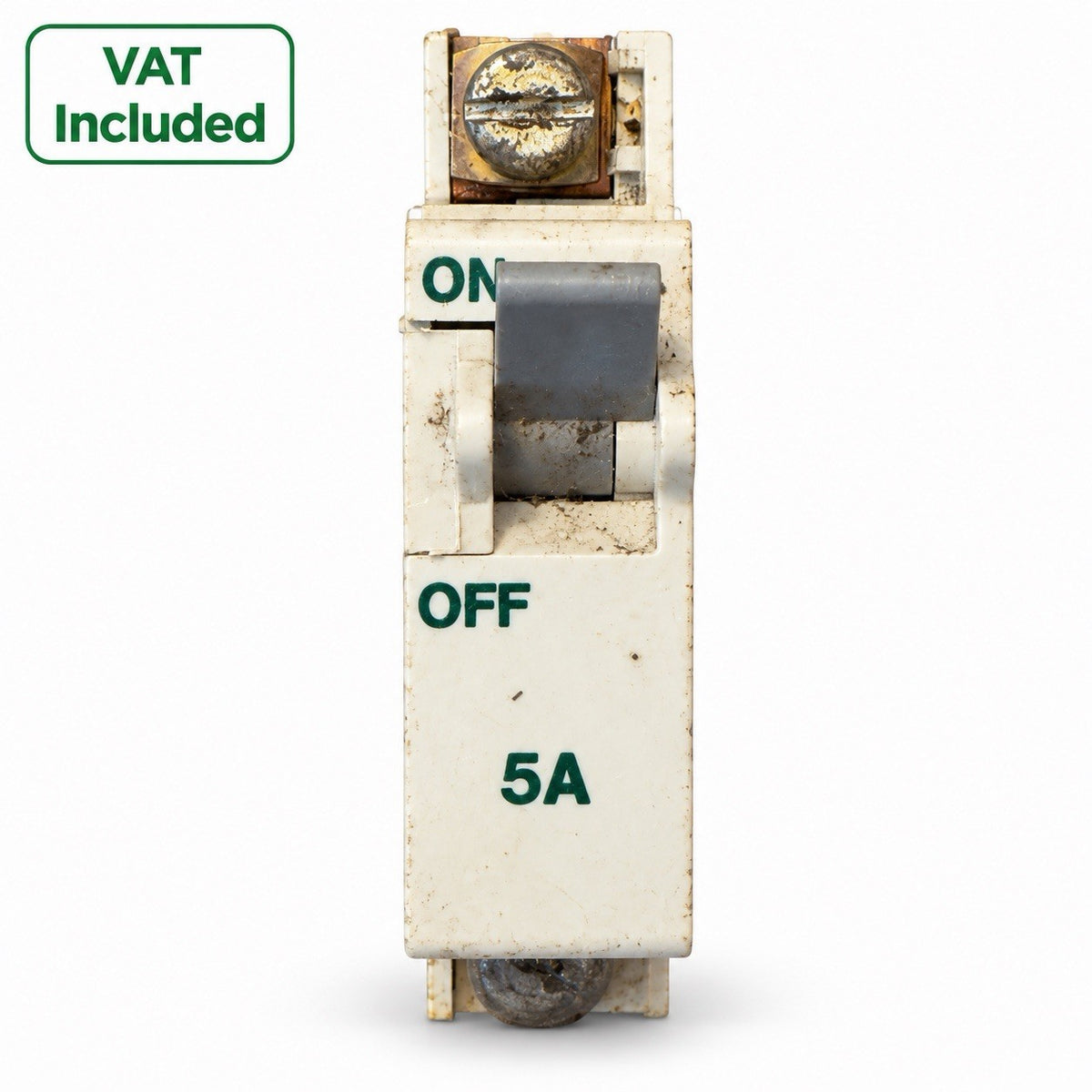 5A Type 1 MCB BS 3871 Single Pole Circuit Breaker VAT Included
