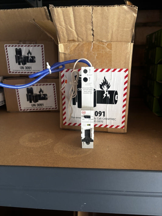 Wylex 6Amp RCBO 6kA Type B RCBO NHXSBS1B06 - VAT included