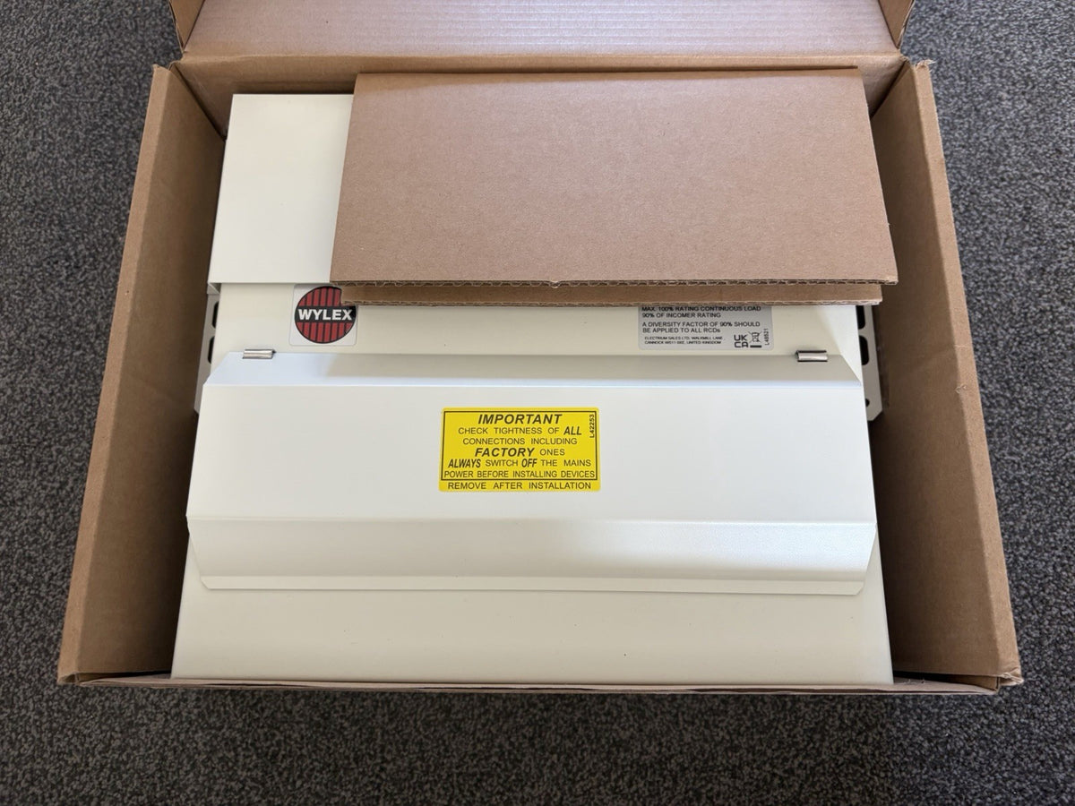 Wylex FALNM1106L 11 Way Metal Consumer Unit 100A Main Switch Brand New