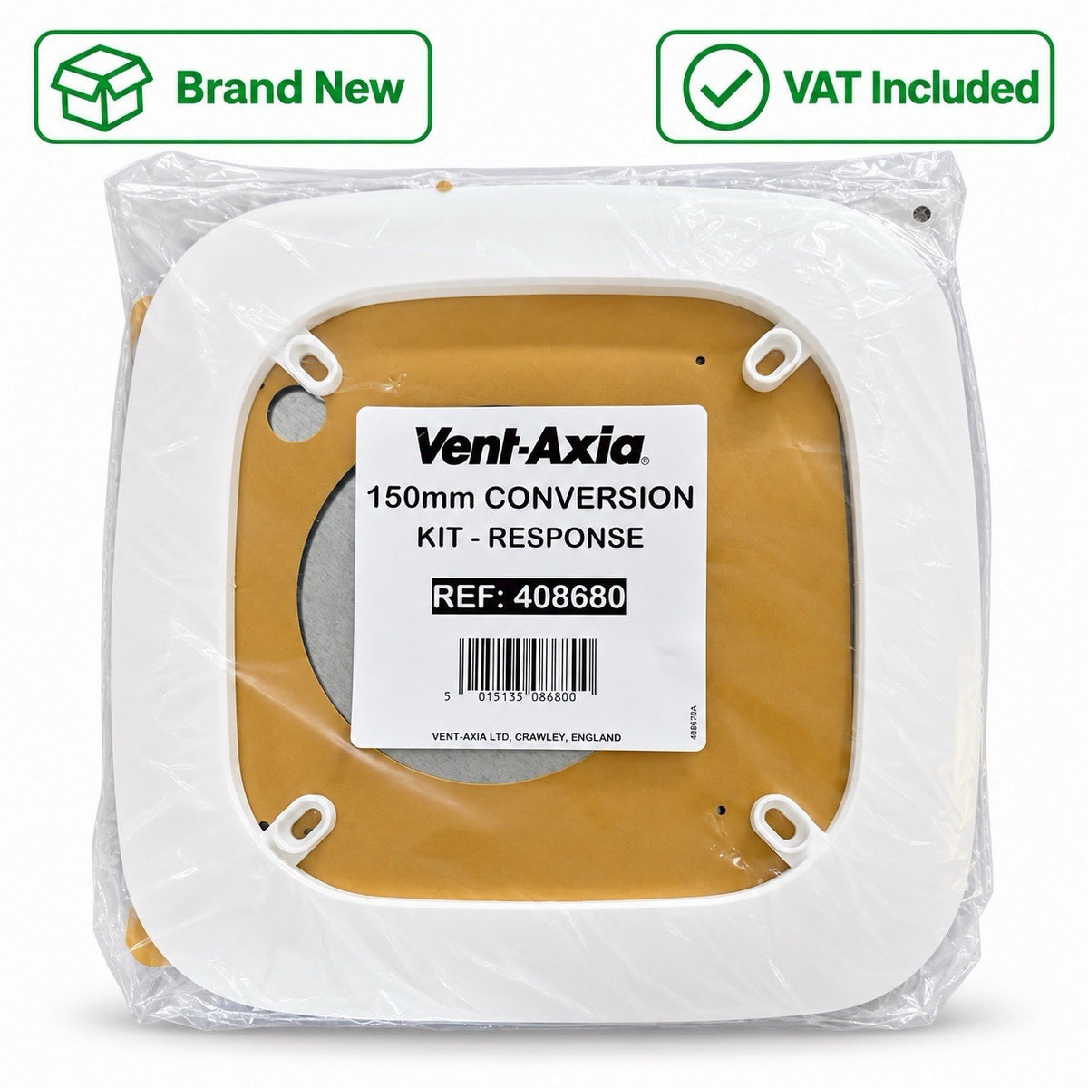 Vent-Axia 408680 Response 150mm Conversion Kit Brand New VAT Included