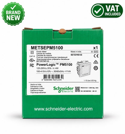 Schneider Electric METSEPM5100 PowerLogic PM5100 Digital Power Energy Meter New