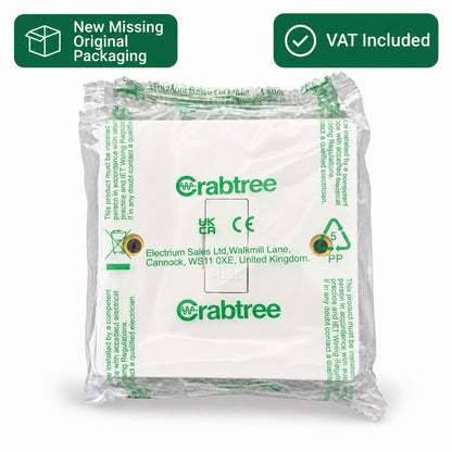 Crabtree Unswitched Fused Spur Connection Unit White New Other VAT Included