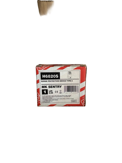 MK Sentry H6820S 40kA 2 Module Single Pole and Neutral Type 2 - VAT included