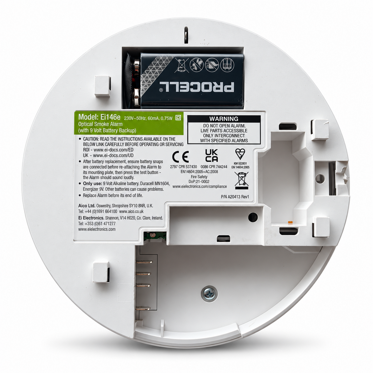 Aico Ei146e Optical Smoke Alarm – Choose Expiry Year 2032–2037