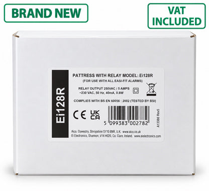 AICO Ei128R Pattress With Relay Easi-Fit Smoke Alarm Interface Expiry June 2036