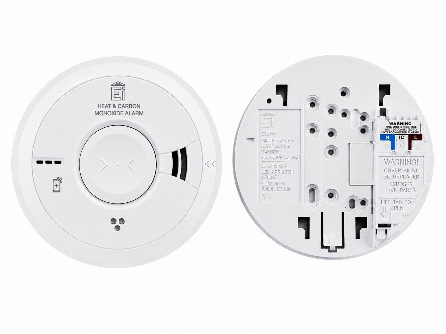 VAT included Aico Ei3028 Heat & Carbon Monoxide Alarm 2036 Expiry