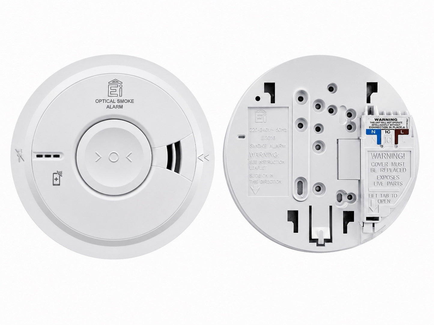 2036 Expiry Aico Ei3016 Optical Smoke Alarm 3000 Series Used  VAT Included