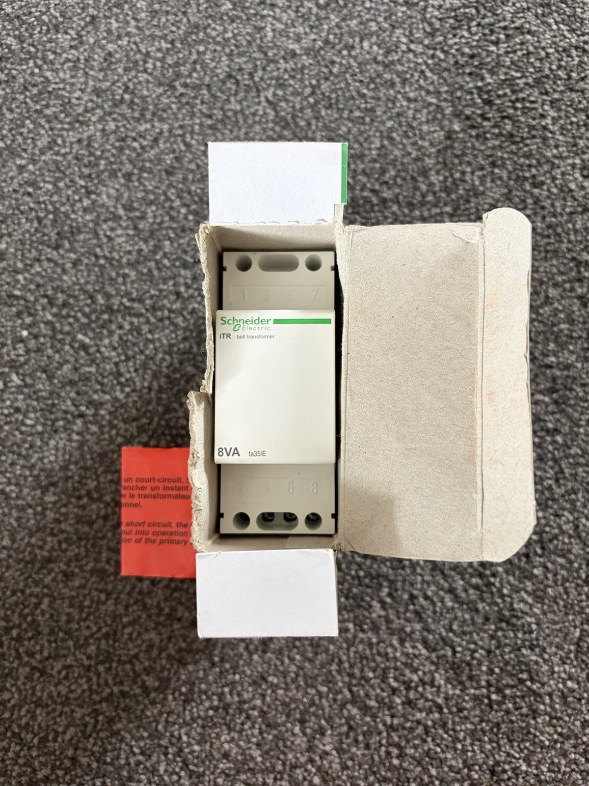 A9A15216 Schneider Electric Transformer For Bell 8VA 8/12VAC