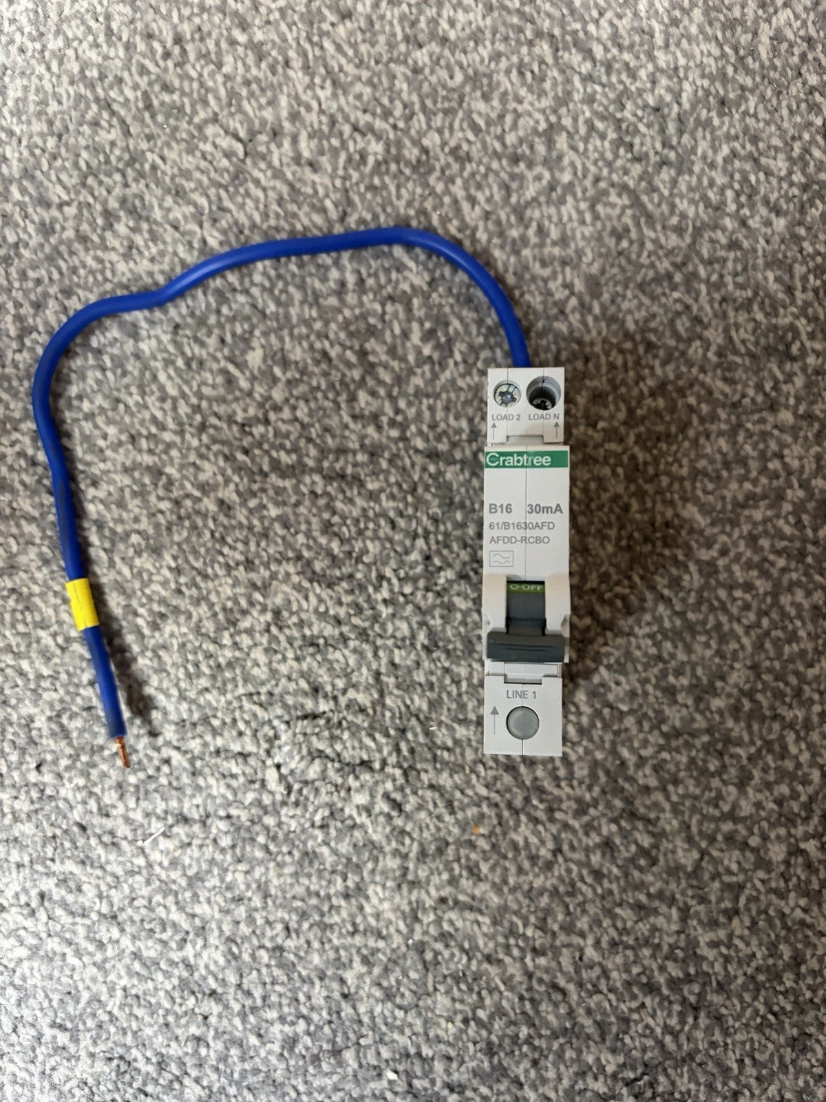 Crabtree Starbreaker 16A AFDD RCBO Used VAT Included