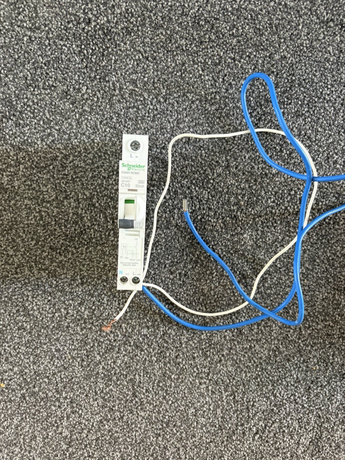 Schneider Electric iC60H RCBO C10 10A 30mA Type A 1P+N 6kA New Other