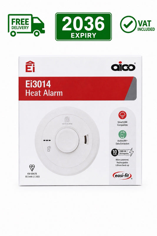 BRAND NEW Aico Ei3014 Heat Alarm Expiring 2036 VAT inc