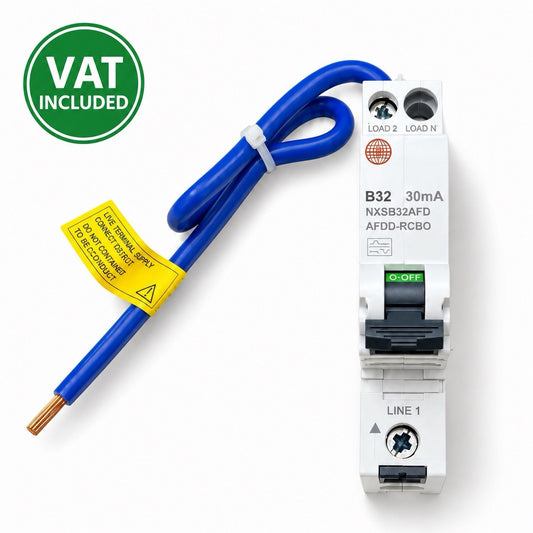 Wylex NXSB32AFD B32 32A 30mA AFDD RCBO Type A VAT Included