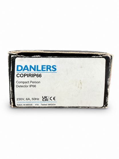 Danlers COPIRIP66 Compact PIR Person Detector IP66 230V 6A New Boxed