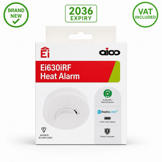 Aico Ei630iRF RadioLINK+ Heat Alarm 10 Year Lithium Battery 2036 Expiry New