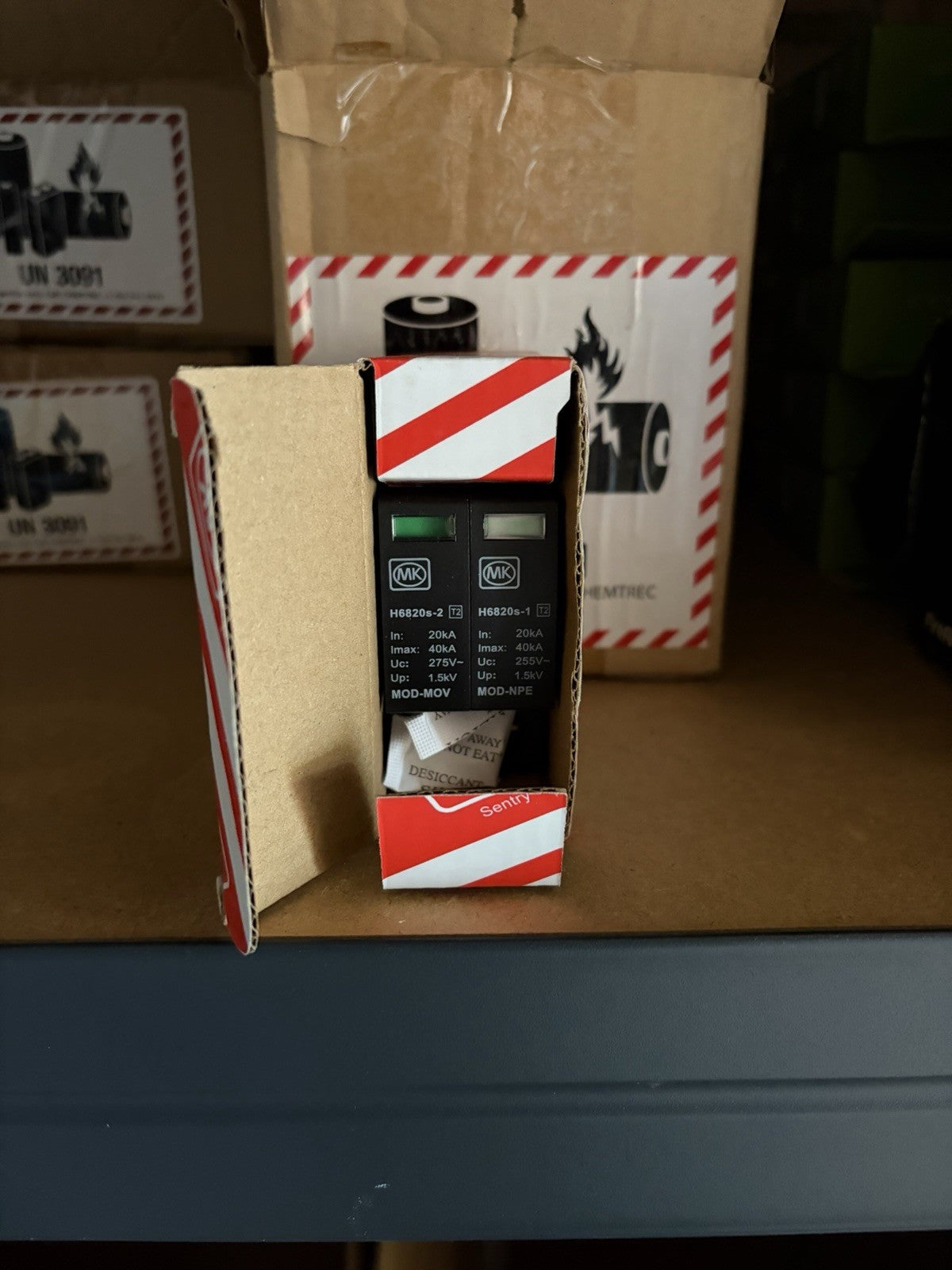 MK Sentry H6820S 40kA 2 Module Single Pole and Neutral Type 2 - VAT included
