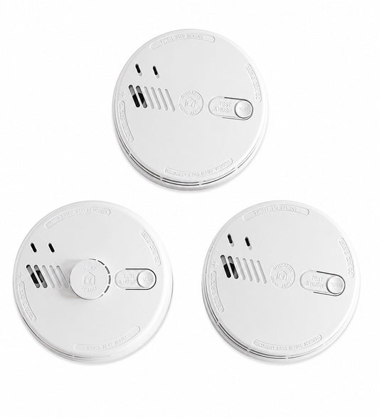 Aico Ei141RC x2 & Ei144RC Heat Alarm Bundle 2031 Expiry Mains Smoke Alarm