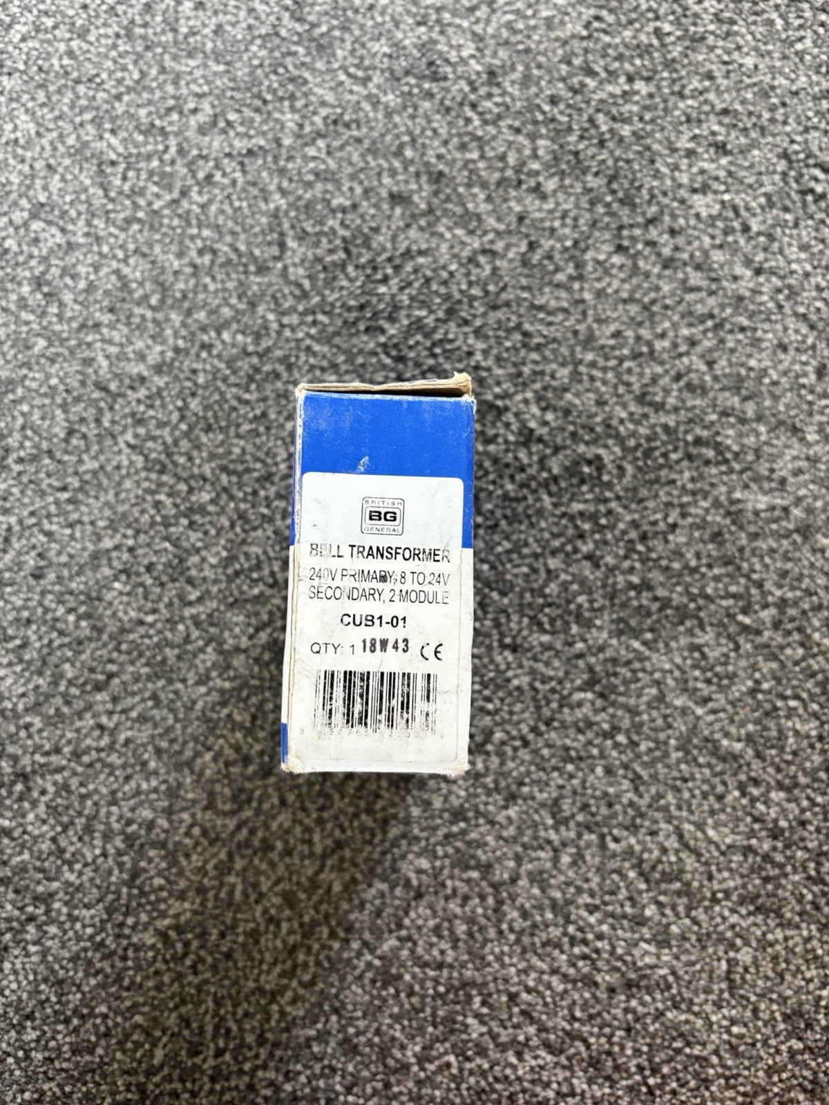 Bell Transformer BG CUB1 - 8V 12V 24V DIN Rail 2 Module