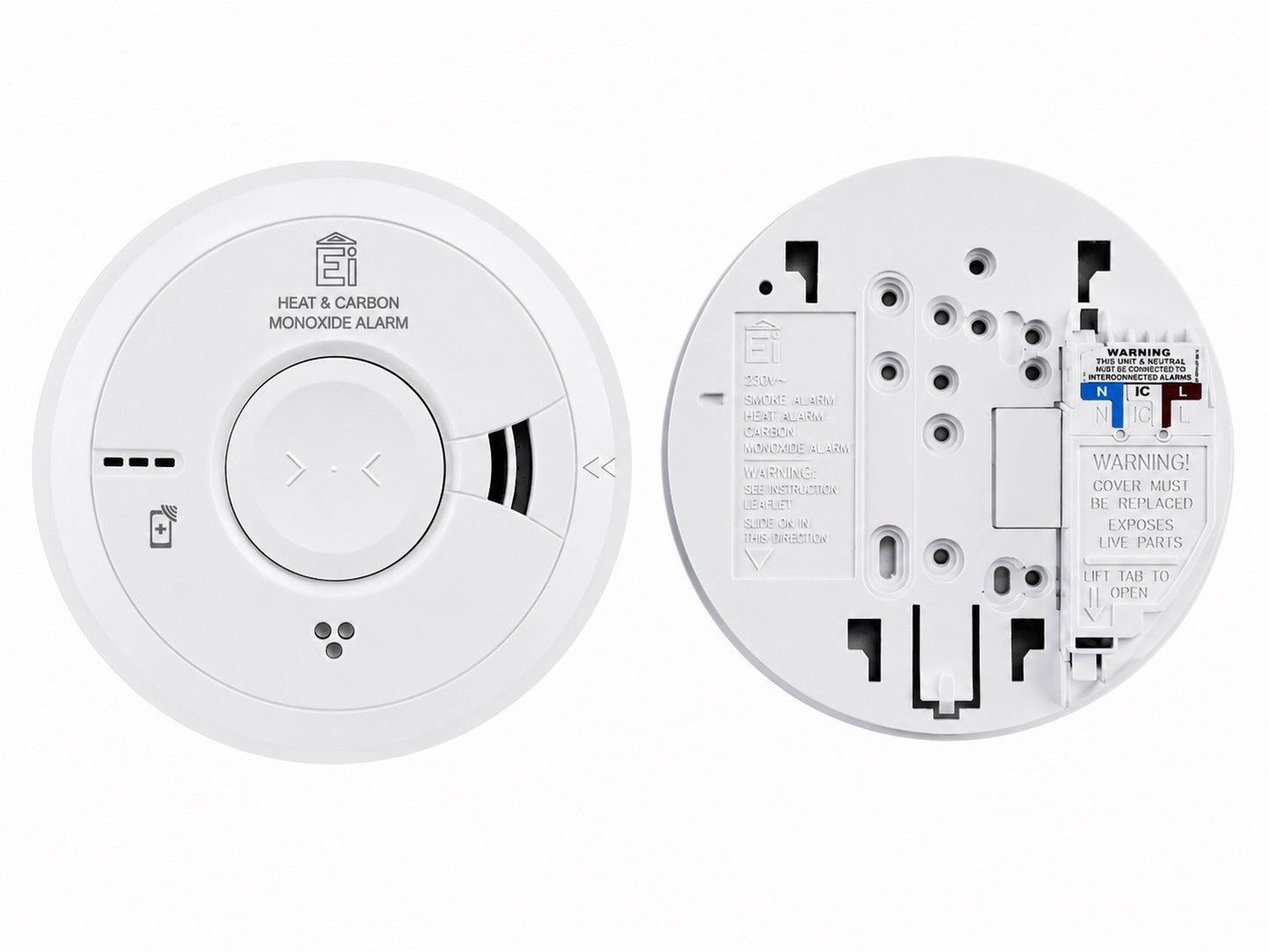 VAT included Aico Ei3028 Heat & Carbon Monoxide Alarm 2037 Expiry