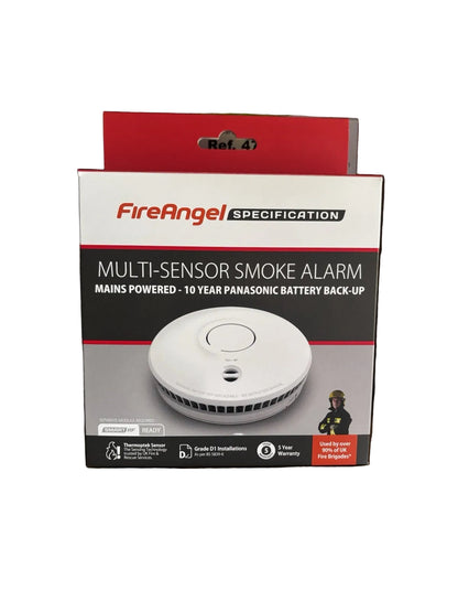 FIREANGEL SMART RF READY SM-SN-1 MAINS INTERLINKED MULTI-SENSOR SMOKE ALARM