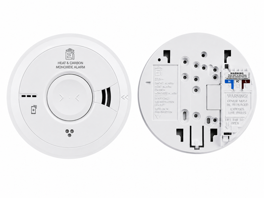 Aico EI3028 Mains Powered Multi-Sensor Heat & Carbon Monoxide Alarm Expiring 2033