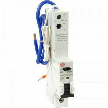 WYLEX 16 AMP CURVE B 6kA 30mA RCBO TYPE A NHXSBS1B16 - VAT included