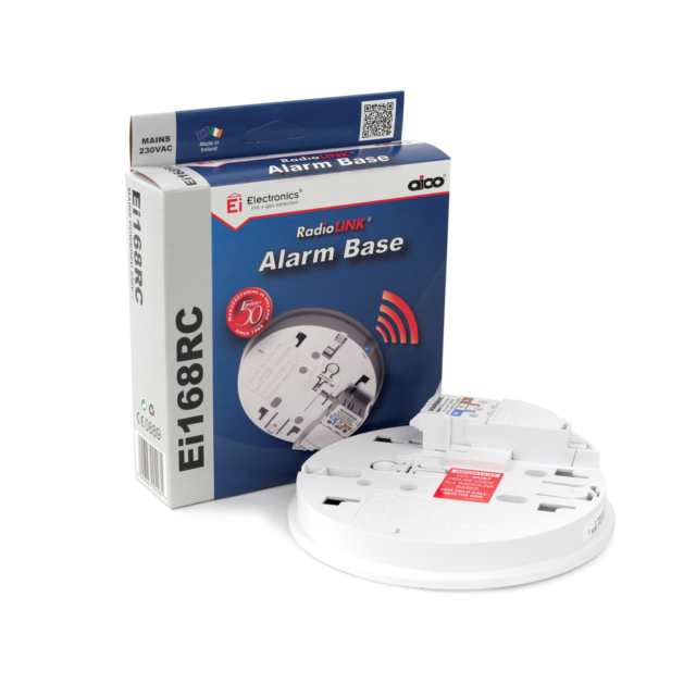 Aico Ei168RC RadioLINK Alarm Base Brand New 2031 Expiry VAT Included